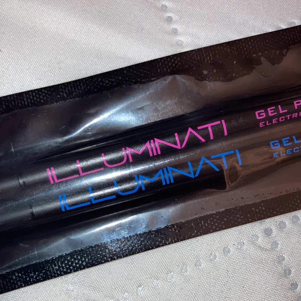 Gel paint eyeliner pink and blue pk
